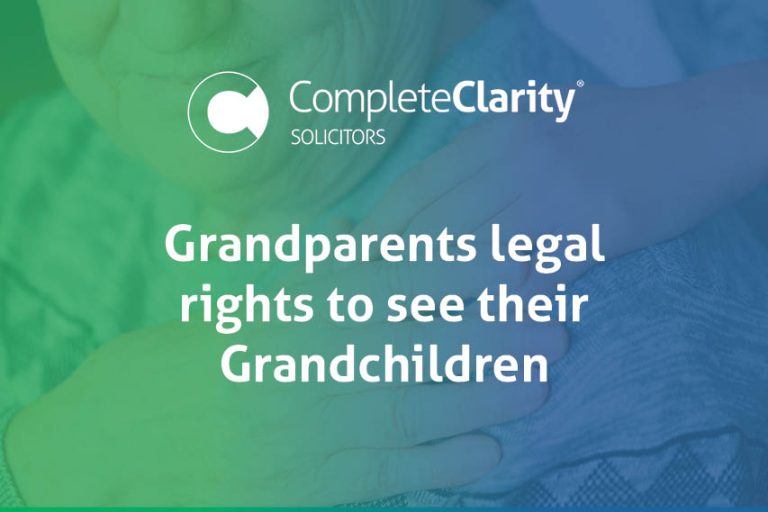 The legal right of grandparents to have contact with their Grandchildren