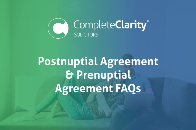 Postnuptial Agreement & Prenuptial Agreement FAQs